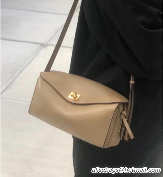 New Fashion Balenciaga Medium Le 7 Shoulder Bag in Smooth Leather 90826 Beige 2026