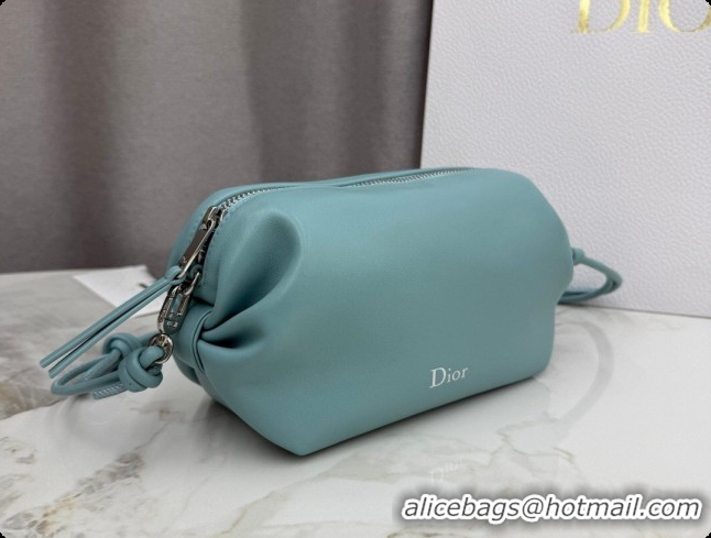 Best Product Dior Bow Pouch Bag in Lambskin Leather S3900 Green 2026