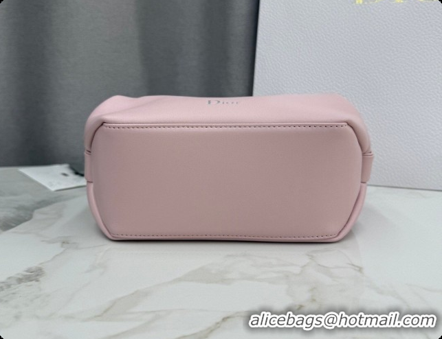 Good Taste Dior Bow Pouch Bag in Lambskin Leather S3900 Pink 2026