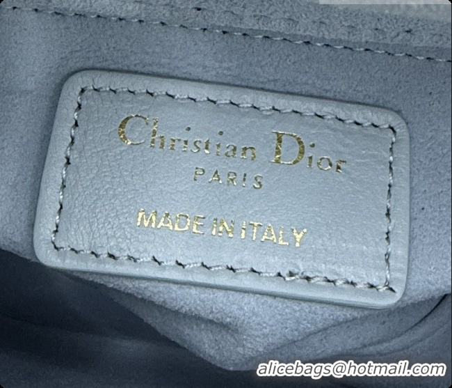Best Quality Dior Classic Mini Lady Dior Bag in Cannage Lambskin M0505 Space Blue 2026