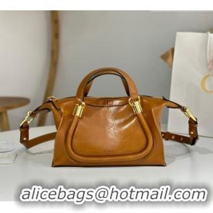 Most Popular Chloe Shiny Leather Paraty Bag W0324 Brown 2026