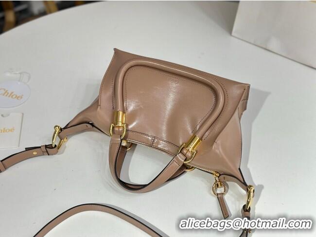Market Sells Chloe Shiny Leather Paraty Bag W0324 Beige 2026
