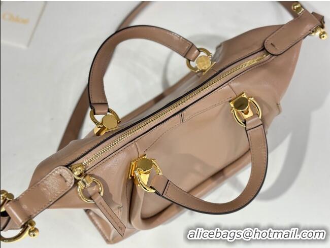 Market Sells Chloe Shiny Leather Paraty Bag W0324 Beige 2026