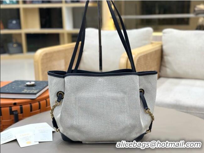 Crafted Fashion Chloe Large Clover Double Carry Bag in Canvas 0328 Black 2026