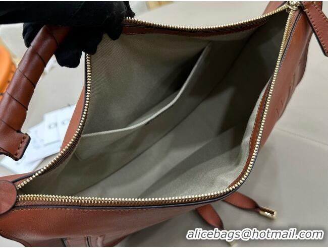 Top Grade Chloe Marcie Medium Leather Shoulder Bag 1199-8 Brown 2026