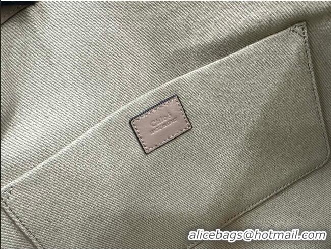 Luxury Cheap Chloe Marcie Medium Leather Shoulder Bag 1199-8 Grey 2026