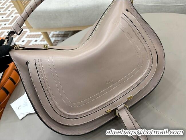 Luxury Cheap Chloe Marcie Medium Leather Shoulder Bag 1199-8 Grey 2026