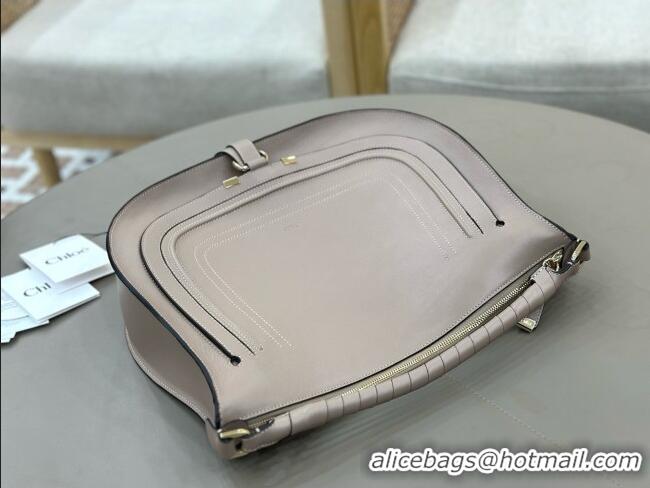 Luxury Cheap Chloe Marcie Medium Leather Shoulder Bag 1199-8 Grey 2026