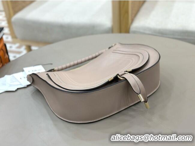 Luxury Cheap Chloe Marcie Medium Leather Shoulder Bag 1199-8 Grey 2026