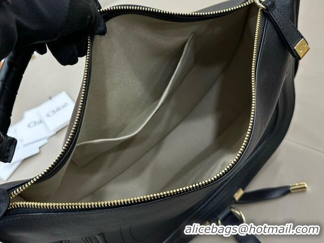 Top Discount Chloe Marcie Medium Leather Shoulder Bag 1199-8 Black 2026