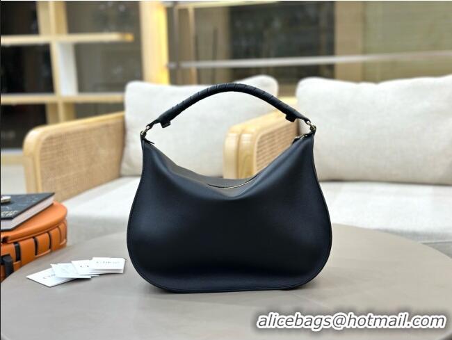 Top Discount Chloe Marcie Medium Leather Shoulder Bag 1199-8 Black 2026