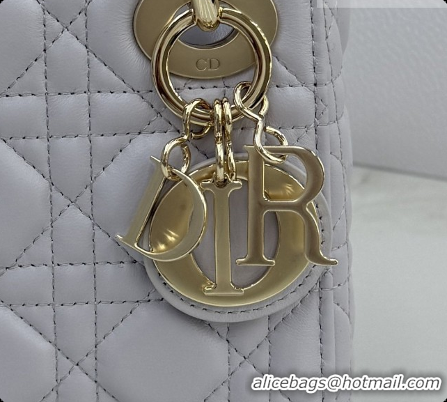 Good Quality Dior Classic Mini Lady Dior Bag in Cannage Lambskin Dreamy M0505 Purple 2026