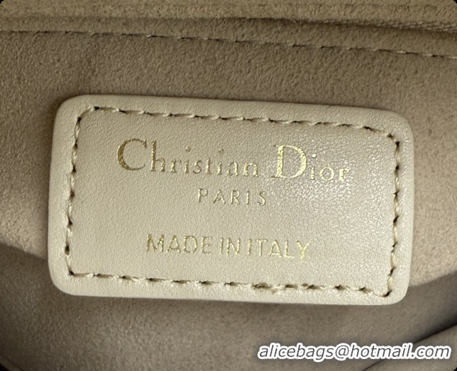Grade Design Dior Classic Mini Lady Dior Bag in Cannage Lambskin M0505 Light Beige 2026