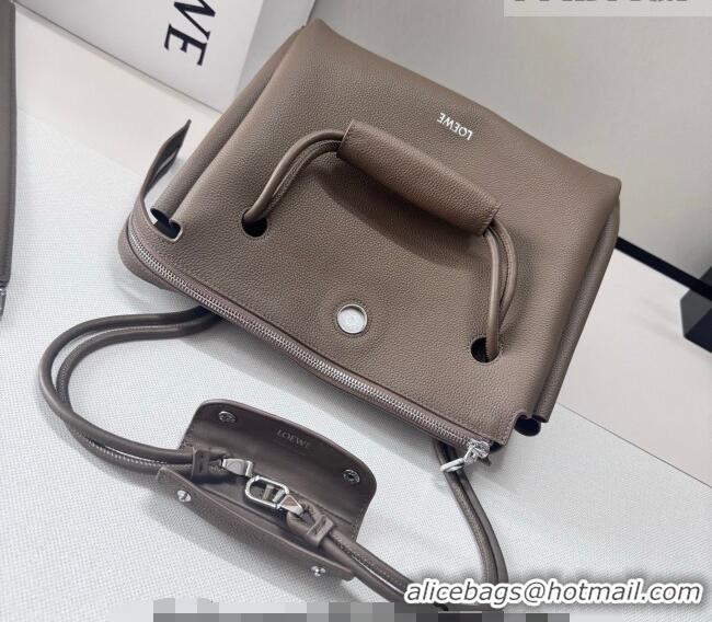 Grade Design Loewe Medium Madrid bag in supple grained calfskin 052451 Taupe 2026
