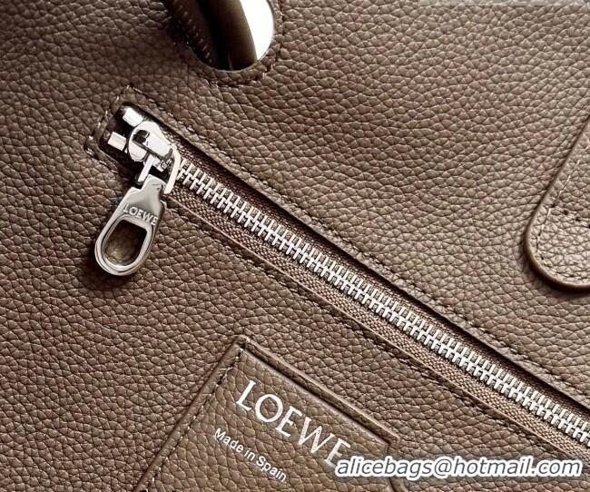 Grade Design Loewe Medium Madrid bag in supple grained calfskin 052451 Taupe 2026