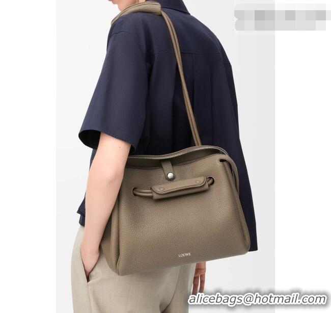 Grade Design Loewe Medium Madrid bag in supple grained calfskin 052451 Taupe 2026