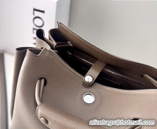 Grade Design Loewe Medium Madrid bag in supple grained calfskin 052451 Taupe 2026