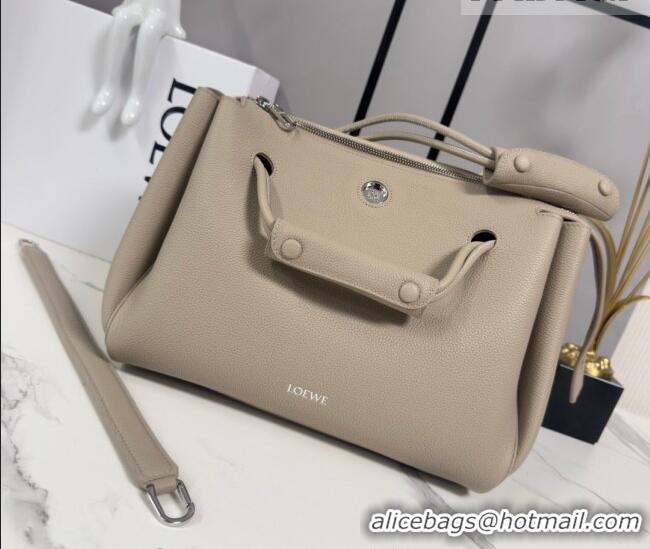 Reasonable Price Loewe Medium Madrid bag in supple grained calfskin 052451 Clay 2026