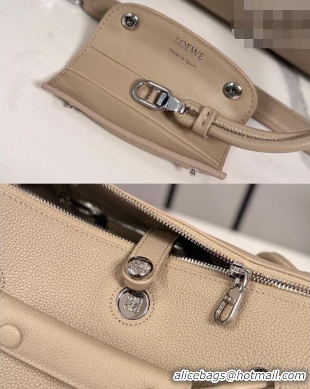 Reasonable Price Loewe Medium Madrid bag in supple grained calfskin 052451 Clay 2026