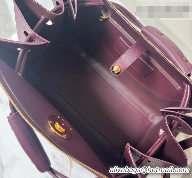 Good Product Loewe Large Madrid bag in supple calfskin leather 052510 Dark Burgundy 2026