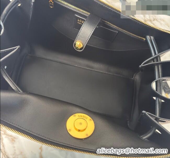 Hot Sell Cheap Loewe Large Madrid bag in supple calfskin leather 052510 Black 2026