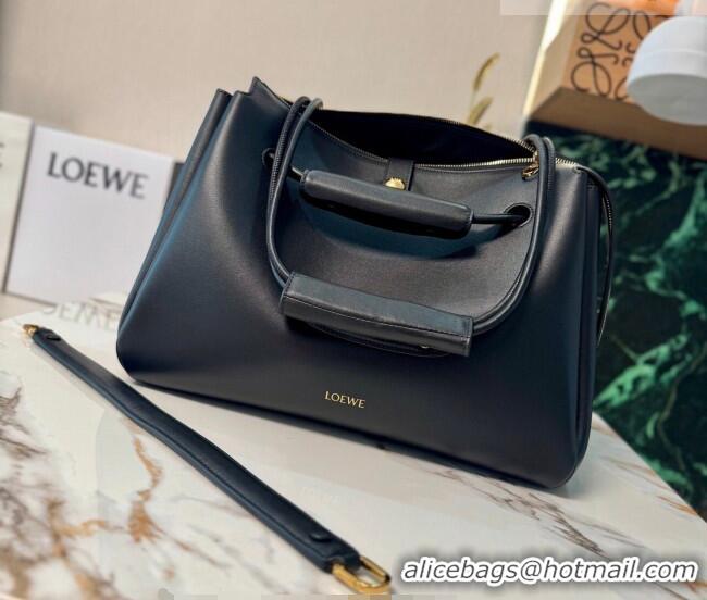 Hot Sell Cheap Loewe Large Madrid bag in supple calfskin leather 052510 Black 2026