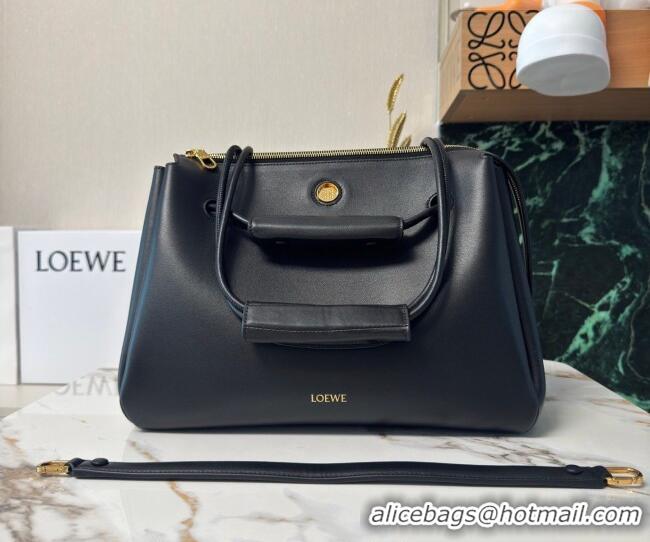 Hot Sell Cheap Loewe Large Madrid bag in supple calfskin leather 052510 Black 2026