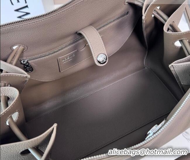 Famous Brand Loewe Large Madrid bag in supple calfskin leather 052510 Taupe 2026