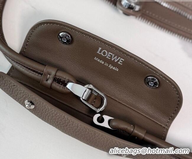 Famous Brand Loewe Large Madrid bag in supple calfskin leather 052510 Taupe 2026