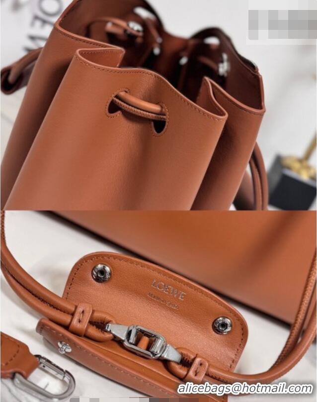 Shop Grade Loewe Medium Madrid bag in supple calfskin leather 062451 Caramel/Bright Green 2026