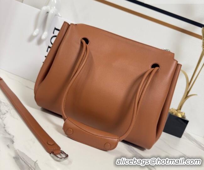Shop Grade Loewe Medium Madrid bag in supple calfskin leather 062451 Caramel/Bright Green 2026