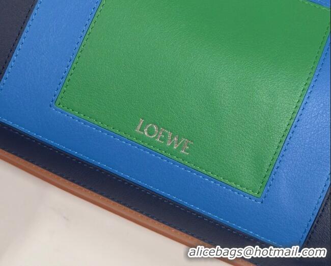 Shop Grade Loewe Medium Madrid bag in supple calfskin leather 062451 Caramel/Bright Green 2026