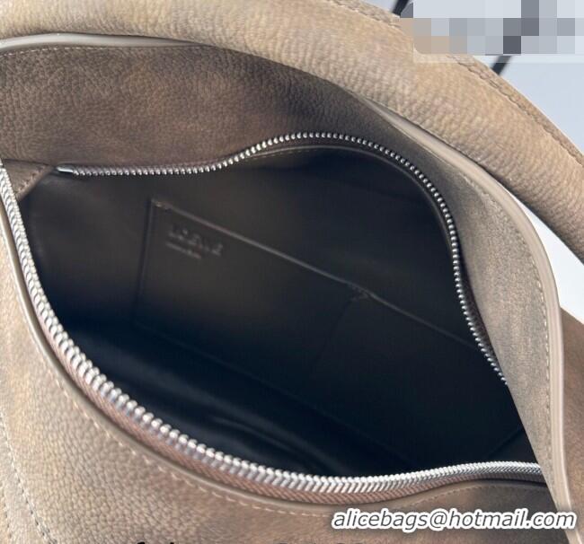 Trendy Design Loewe Large Puzzle Edge bag in grained nubuck 052446 Tundra 2026