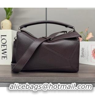 Best Price Loewe Large Puzzle Edge bag in soft grained calfskin 052446 Cinnabar Red 2026