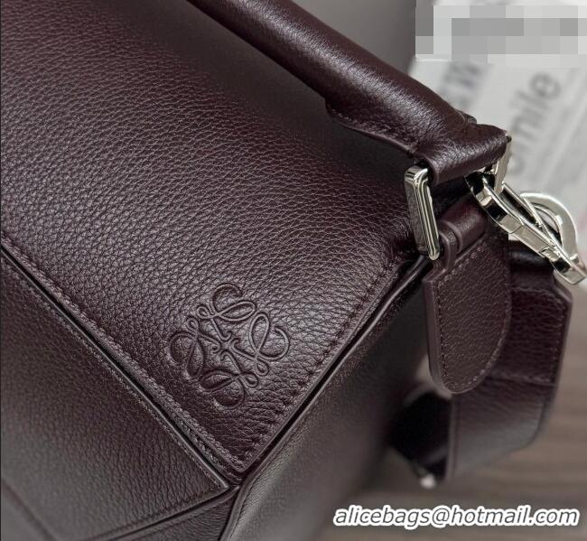 Best Price Loewe Large Puzzle Edge bag in soft grained calfskin 052446 Cinnabar Red 2026