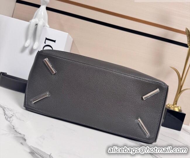 Most Popular Loewe Large Puzzle Edge bag in soft grained calfskin 052446 Dark Grey 2026