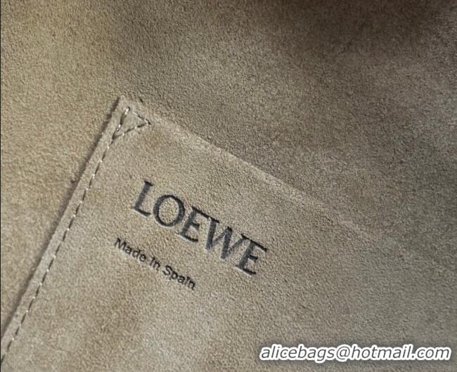 Luxury Cheap Loewe Large Puzzle Edge bag in soft grained calfskin 052446 Tundra 2026