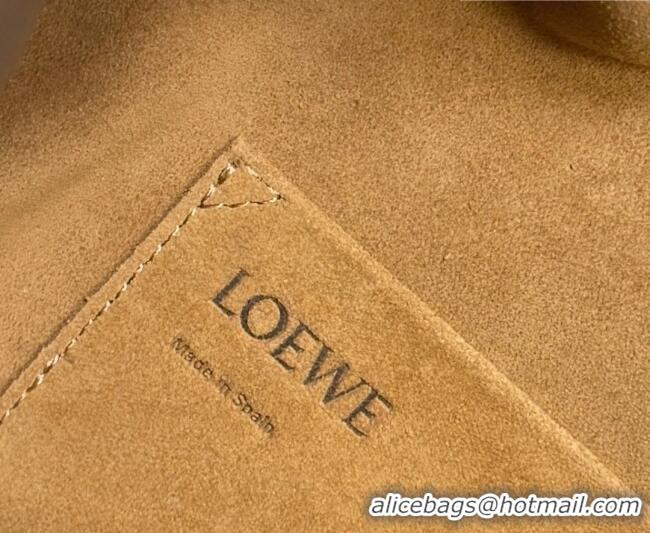 New Cheap Loewe Large Puzzle Edge bag in soft grained calfskin 052446 Canyon Brown 2026