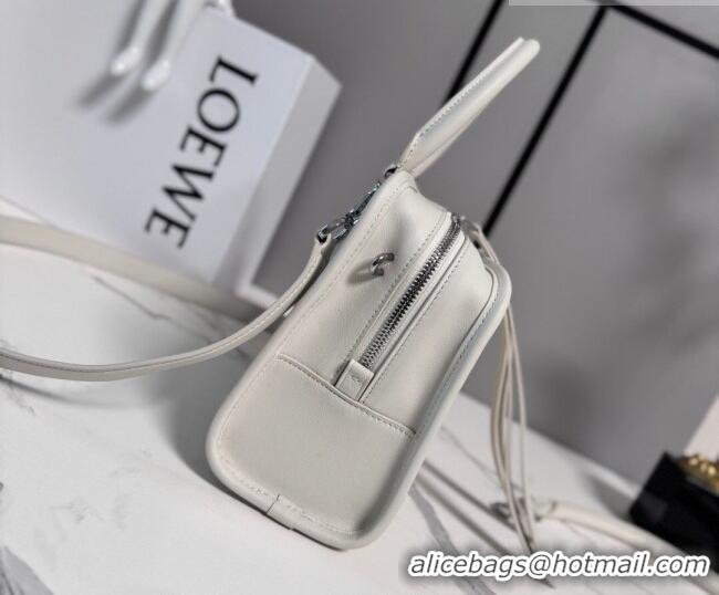 Grade Quality Loewe Small Amazona 180 bag in soft calfskin 262552 White 2026