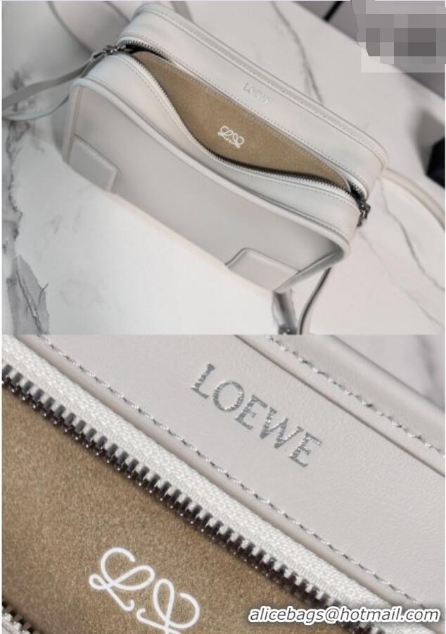 Grade Quality Loewe Small Amazona 180 bag in soft calfskin 262552 White 2026