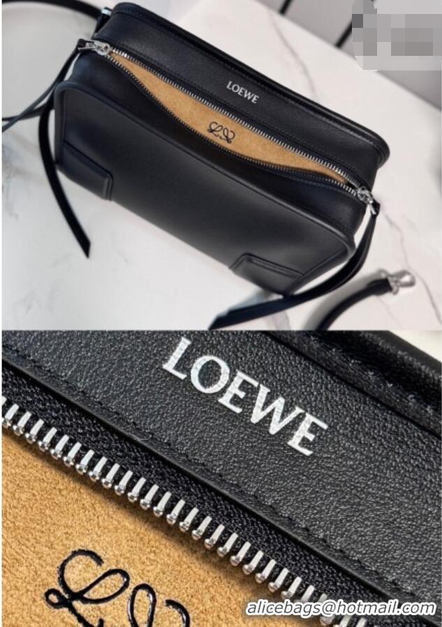 Hot Style Loewe Small Amazona 180 bag in soft calfskin 262552 Black 2026