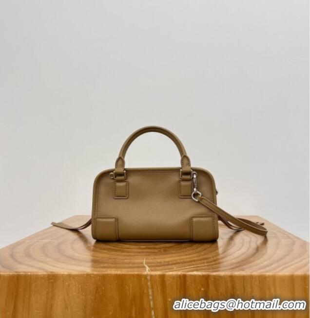 Sophisticated Cheap Loewe Mini Amazona 180 Bag in Soft Calfskin 81001 Mocha 2026