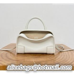 Best Grade Loewe Mini Amazona 180 Bag in Soft Calfskin 81001 White 2026