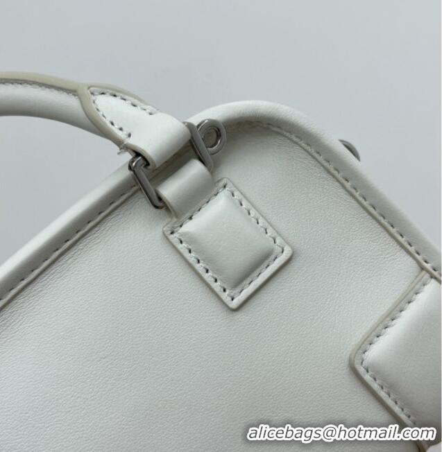 Best Grade Loewe Mini Amazona 180 Bag in Soft Calfskin 81001 White 2026