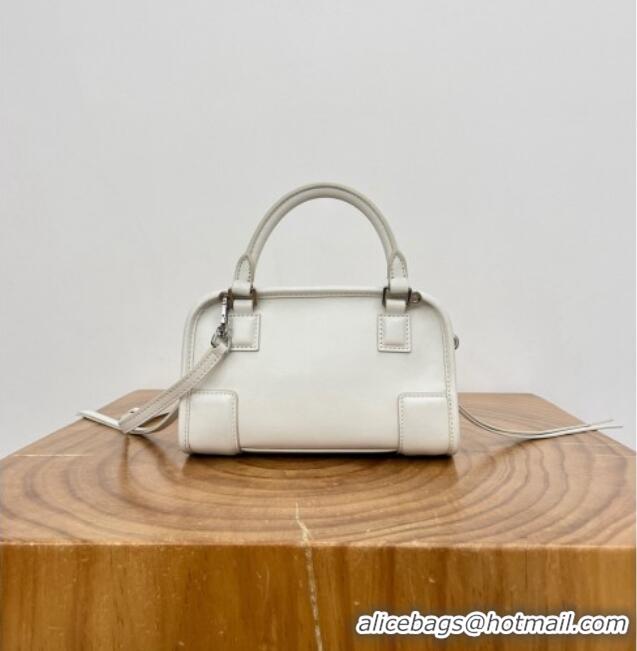 Best Grade Loewe Mini Amazona 180 Bag in Soft Calfskin 81001 White 2026