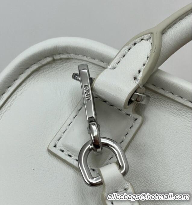 Best Grade Loewe Mini Amazona 180 Bag in Soft Calfskin 81001 White 2026