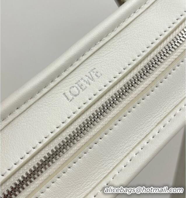 Best Grade Loewe Mini Amazona 180 Bag in Soft Calfskin 81001 White 2026