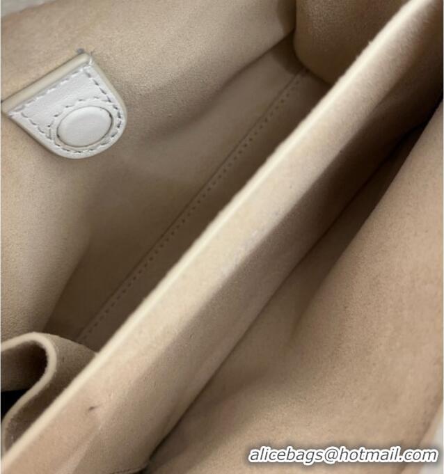 Best Grade Loewe Mini Amazona 180 Bag in Soft Calfskin 81001 White 2026