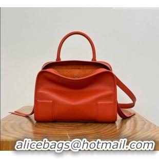 Inexpensive Loewe Small Amazona 180 Bag in Soft Calfskin Sunrise 81002 Orange 2026