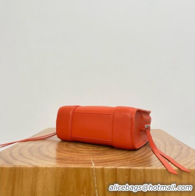 Inexpensive Loewe Small Amazona 180 Bag in Soft Calfskin Sunrise 81002 Orange 2026
